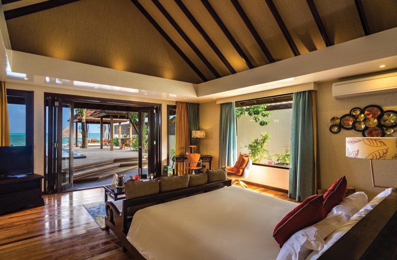Blick aus der Grand Pool Villa Atmosphere Kanifushi Maldives: Blick aus der Grand Pool Villa