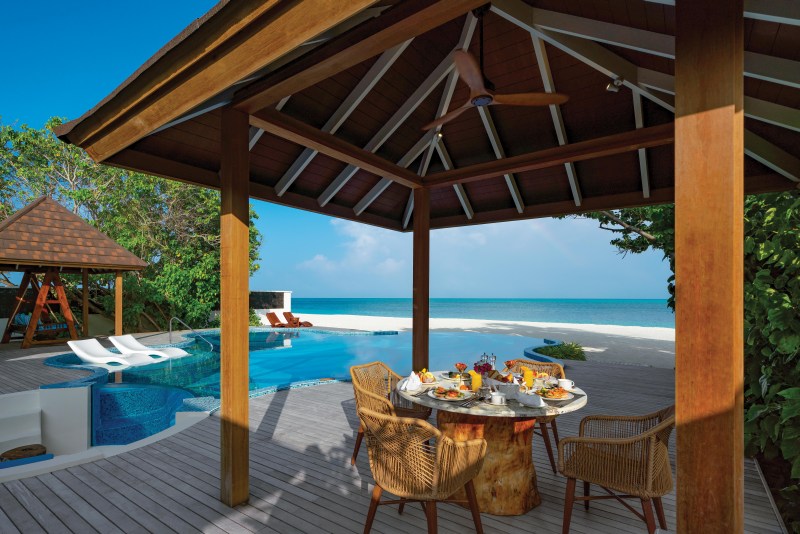 Frühstück in der Kanifushi Residence Atmosphere Kanifushi Maldives: Frühstück in der Kanifushi Residence