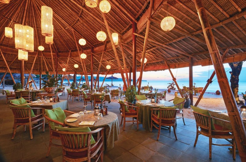 Restaurantterrasse Belmond Jimbaran Puri: Restaurantterrasse