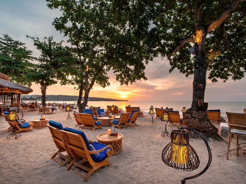 Strandrestaurant Belmond Jimbaran Puri: Strandrestaurant