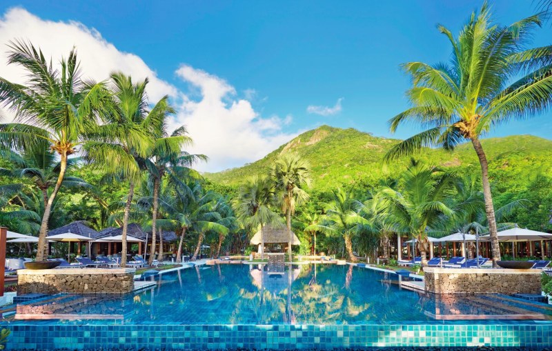 Pool Hilton Seychelles Labriz Resort & Spa: Pool