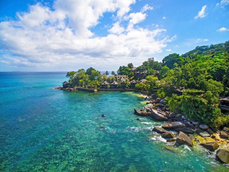 Blick auf das Hilton Seychelles Northolme Resort & Spa Hilton Seychelles Northolme Resort & Spa: Blick auf das Hilton Seychelles Northolme Resort & Spa