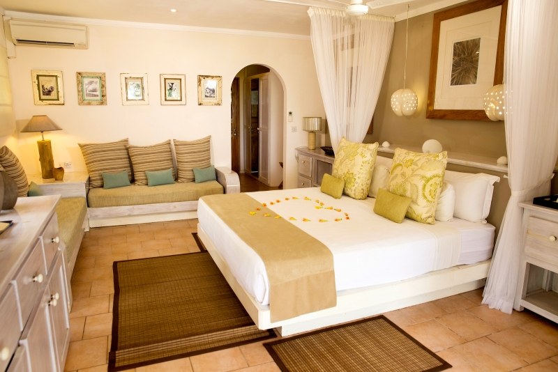 Wohn- und Schlafbereich Indian Ocean Lodge: Wohn- und Schlafbereich