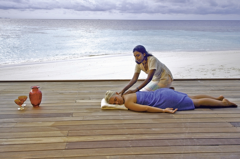 Massage am Meer Kandolhu Maldives: Massage am Meer