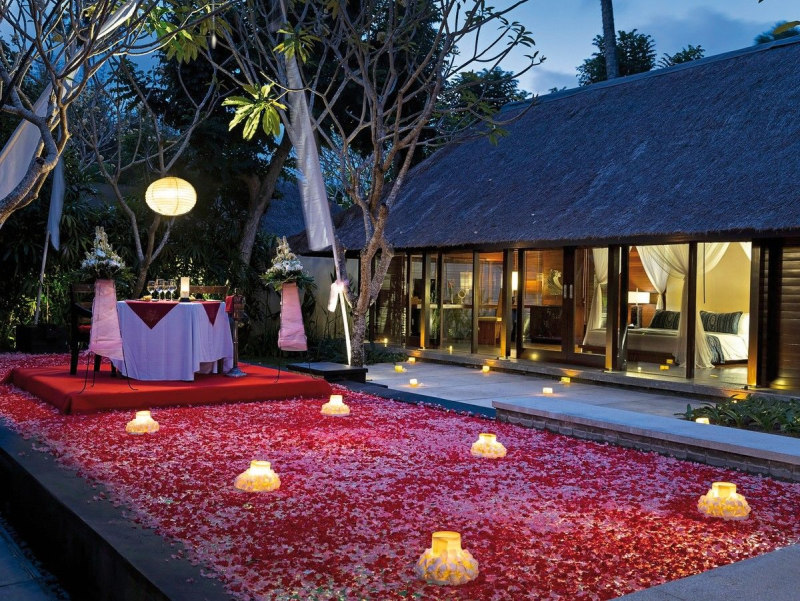 Hochzeitsdinner Kayumanis Jimbaran Private Estate & Spa: Hochzeitsdinner