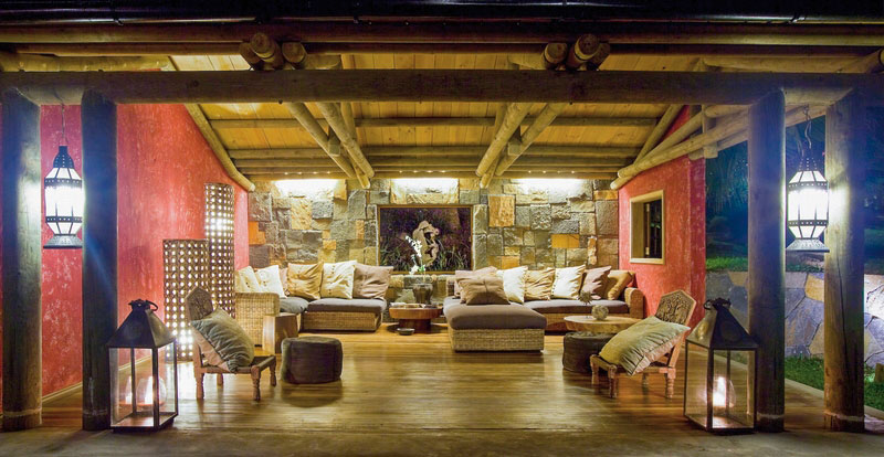 Lounge Lakaz Chamarel: Lounge