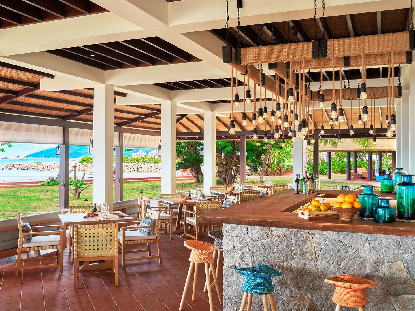 Island Cafe Six Senses Zil Pasyon: Island Cafe