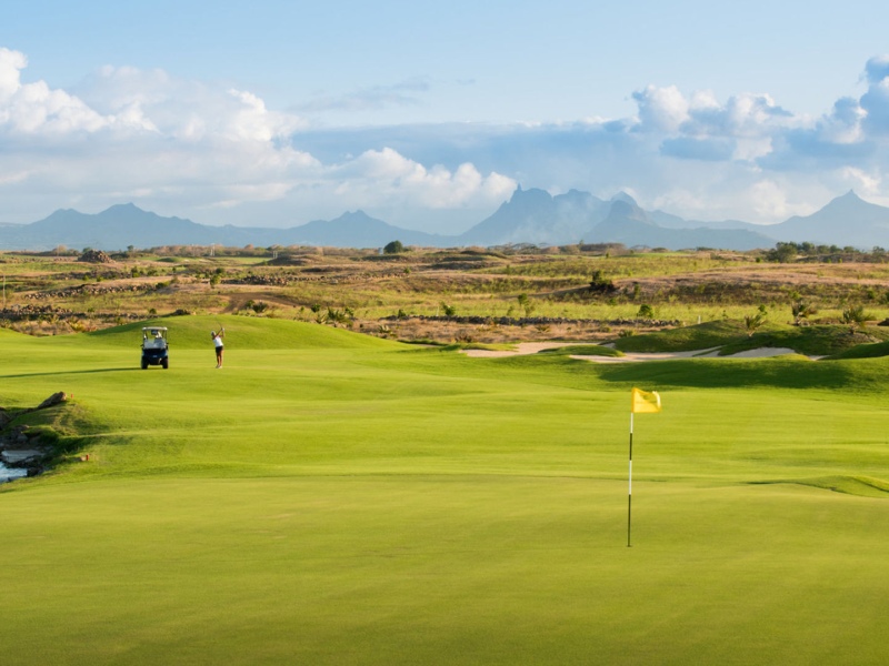 Golfplatz Trou aux Biches Beachcomber Golf Resort & Spa: Golfplatz