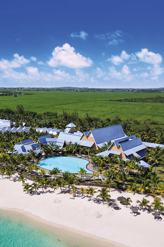 Blick auf das Victoria for 2 Victoria for 2 Beachcomber Resort & Spa: Blick auf das Victoria for 2
