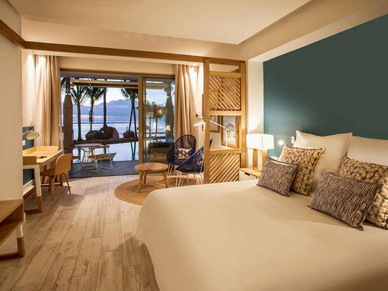 Ausblick von einem Wohnbeispiel Victoria for 2 Beachcomber Resort & Spa: Ausblick von einem Wohnbeispiel