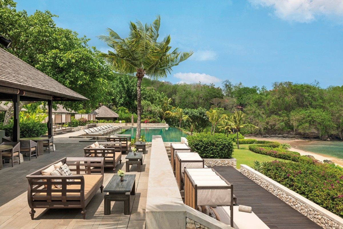 Terrasse Raffles Bali: Terrasse