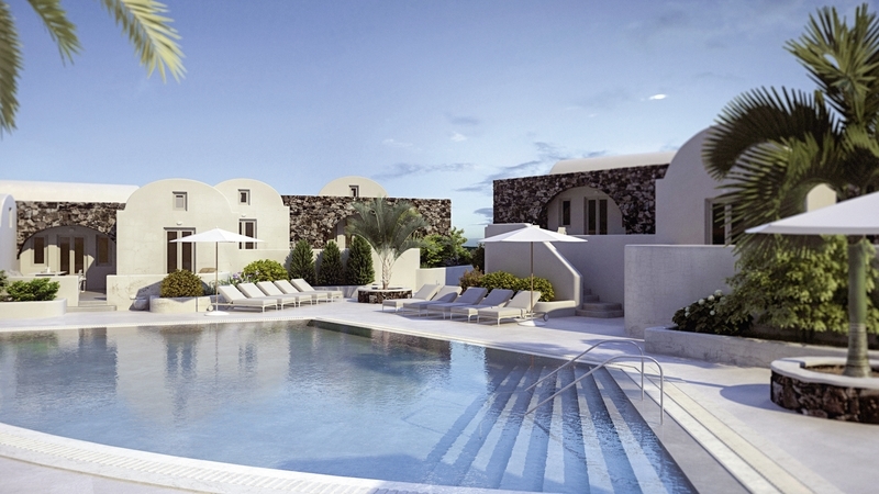 Pool Santo Pure Oia Suites & Villas