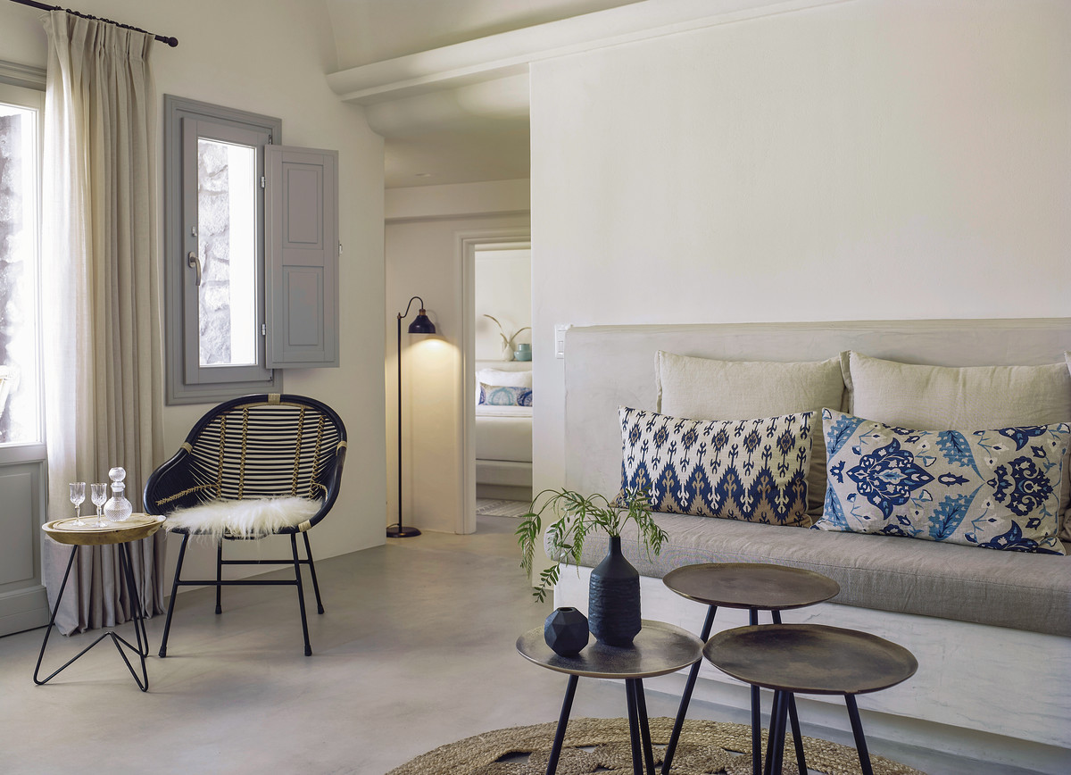 Wohnbeispiel Santo Pure Oia Suites & Villas: Wohnbeispiel